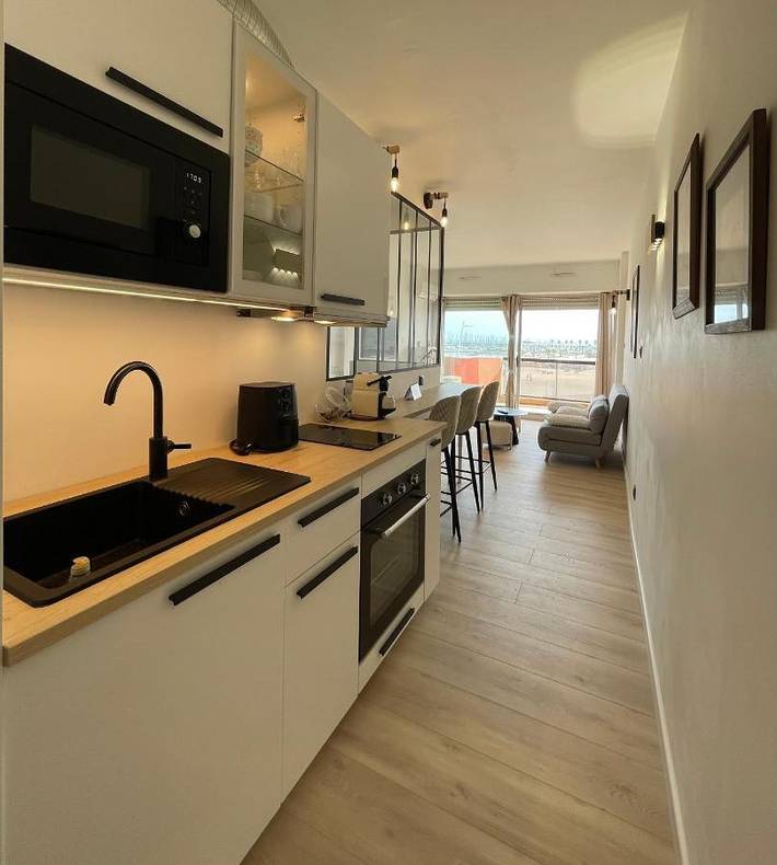 Gîte pour 4 personnes, avec vue et terrasse, animaux acceptés dans Plage Sarrail Rive Gauche - 2