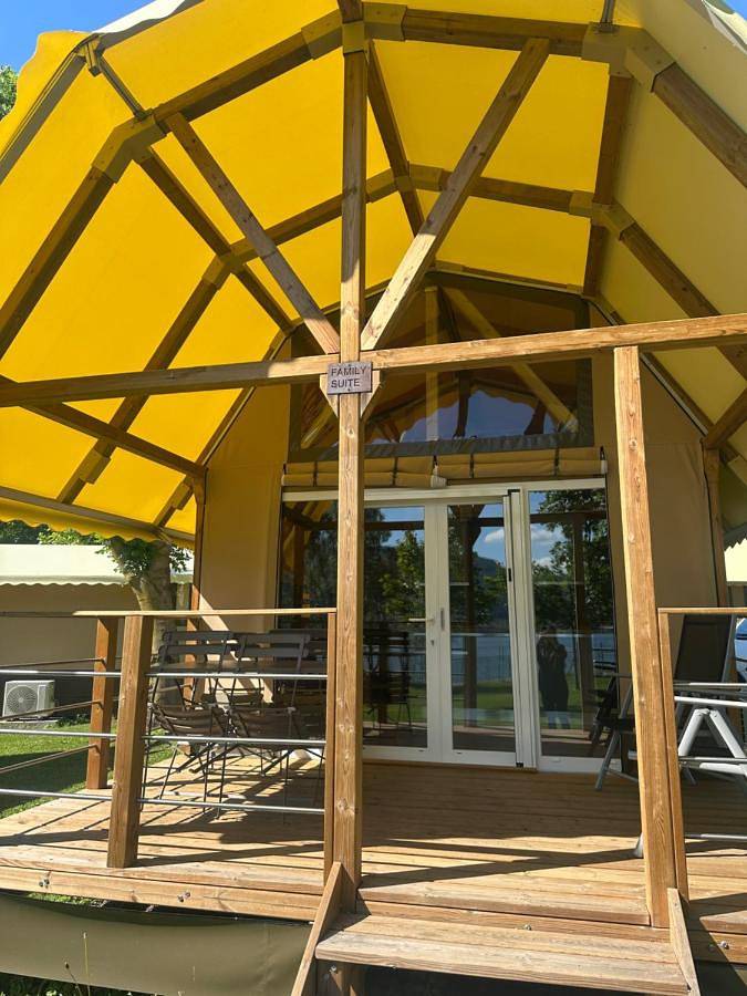 Glamping Camping Rivabella in Lecco, Comomeer