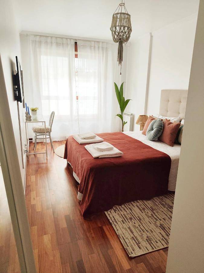 Apartamento para 6 personas, con balcón en Marín