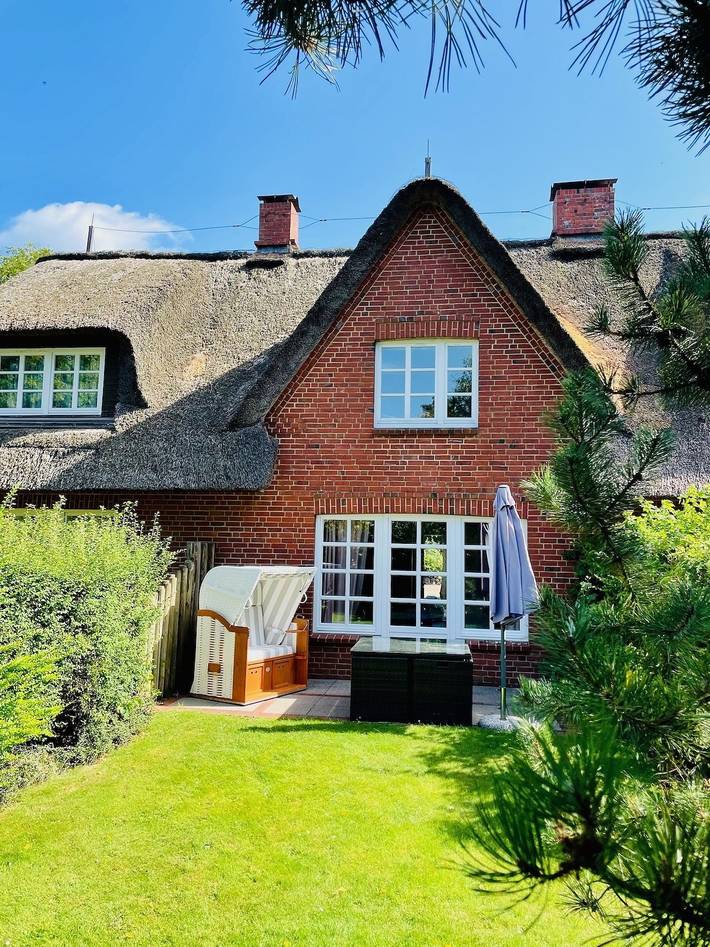 Ferienhaus für 5 Personen, mit Garten und Terrasse, mit Haustier in Nieblum