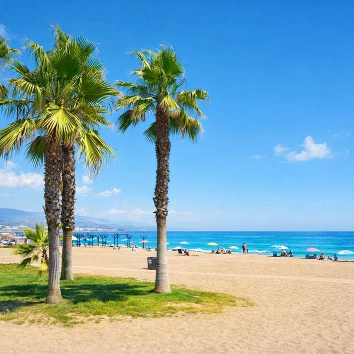 Apartamento de vacaciones para 4 personas, con jardín además de vistas y terraza - 1