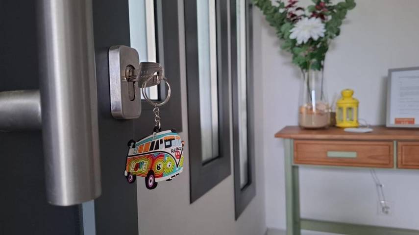 Casa de férias para 2 pessoas, com vista e terraço em Vale de Telha