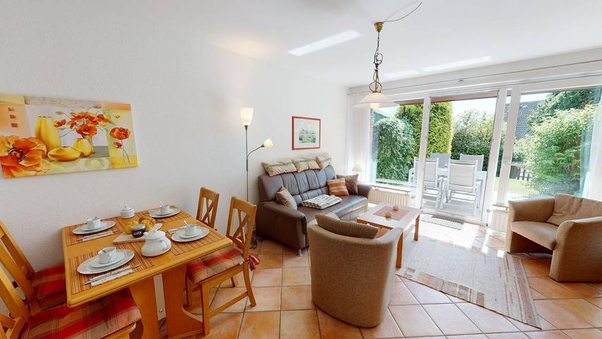 Ferienwohnung für 4 Personen, mit Terrasse und Garten in Pelzerhaken