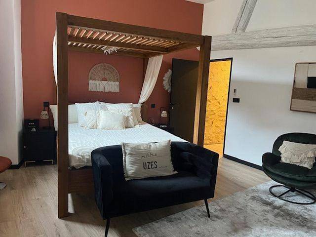 Double Room in Uzès, Région de Nîmes
