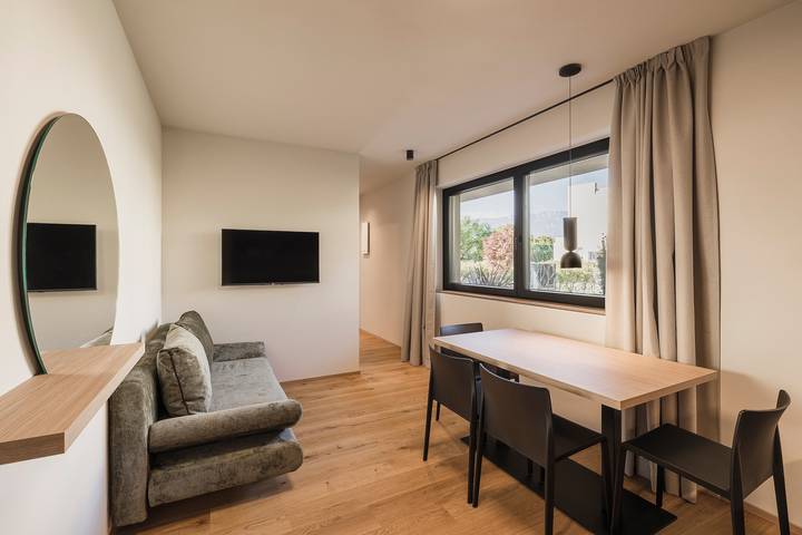 Ferienwohnung für 3 Personen, mit Garten in den Dolomiten