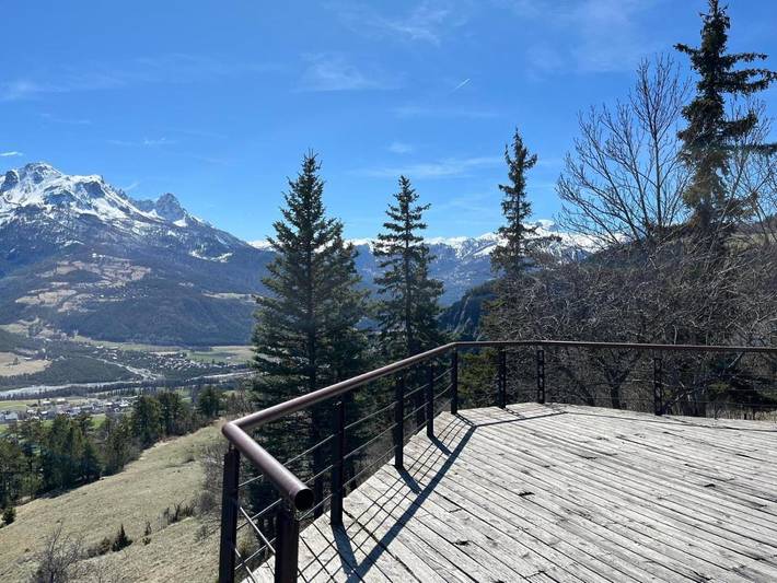Gîte pour 6 personnes, avec jardin et vue, animaux acceptés à Faucon-de-Barcelonnette - 2