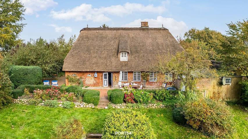 Ferienhaus für 7 Personen, mit Ausblick und Garten in Dagebüll