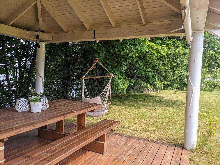 Holiday home with water view in West Pomerania