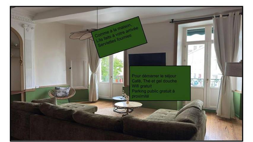 Gîte pour 5 personnes, avec terrasse et vue dans Château-Gontier-sur-Mayenne