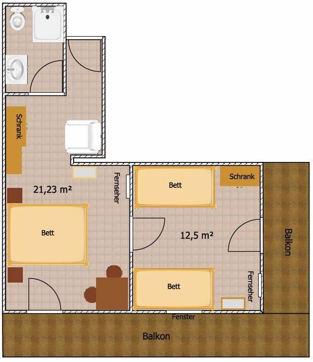 Triple Room in Westendorf (Tirol), Bezirk Kitzbühel (stad)