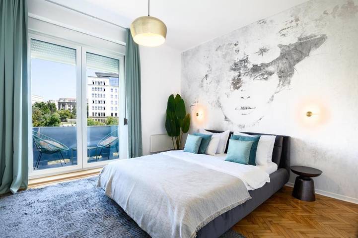 Ferienwohnung für 2 Personen, mit Ausblick und Terrasse in Belgrad
