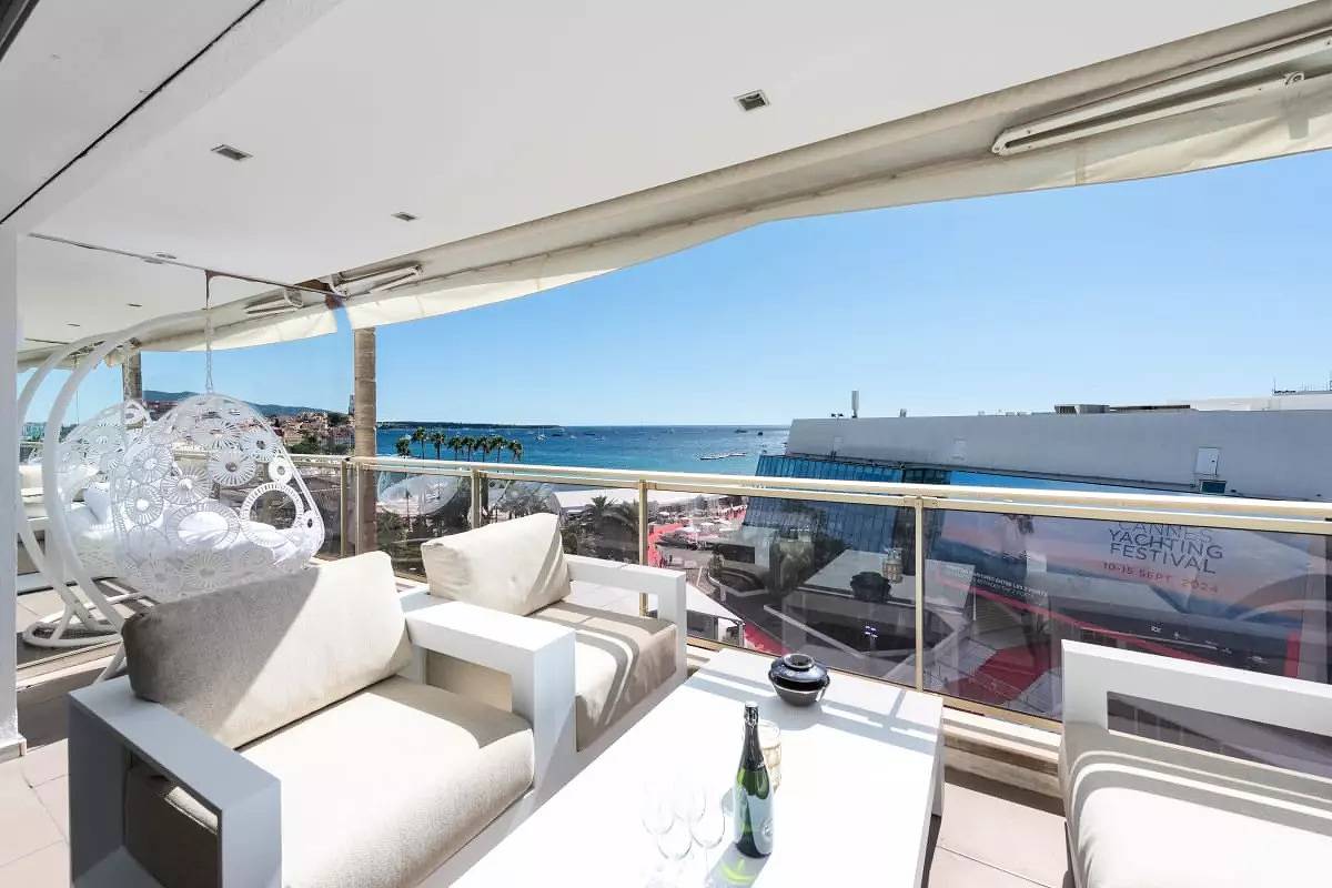 Appartement entier, 2 pièces Croisette, Face Palais des Congrès in Cannes, Côte méditerranéenne (France)