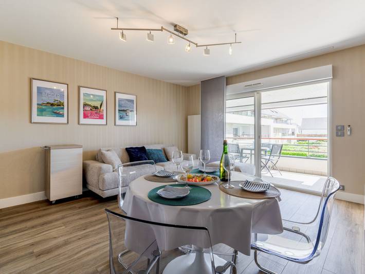 Ferienwohnung für 4 Personen, mit Terrasse und Garten in Quiberon - 4