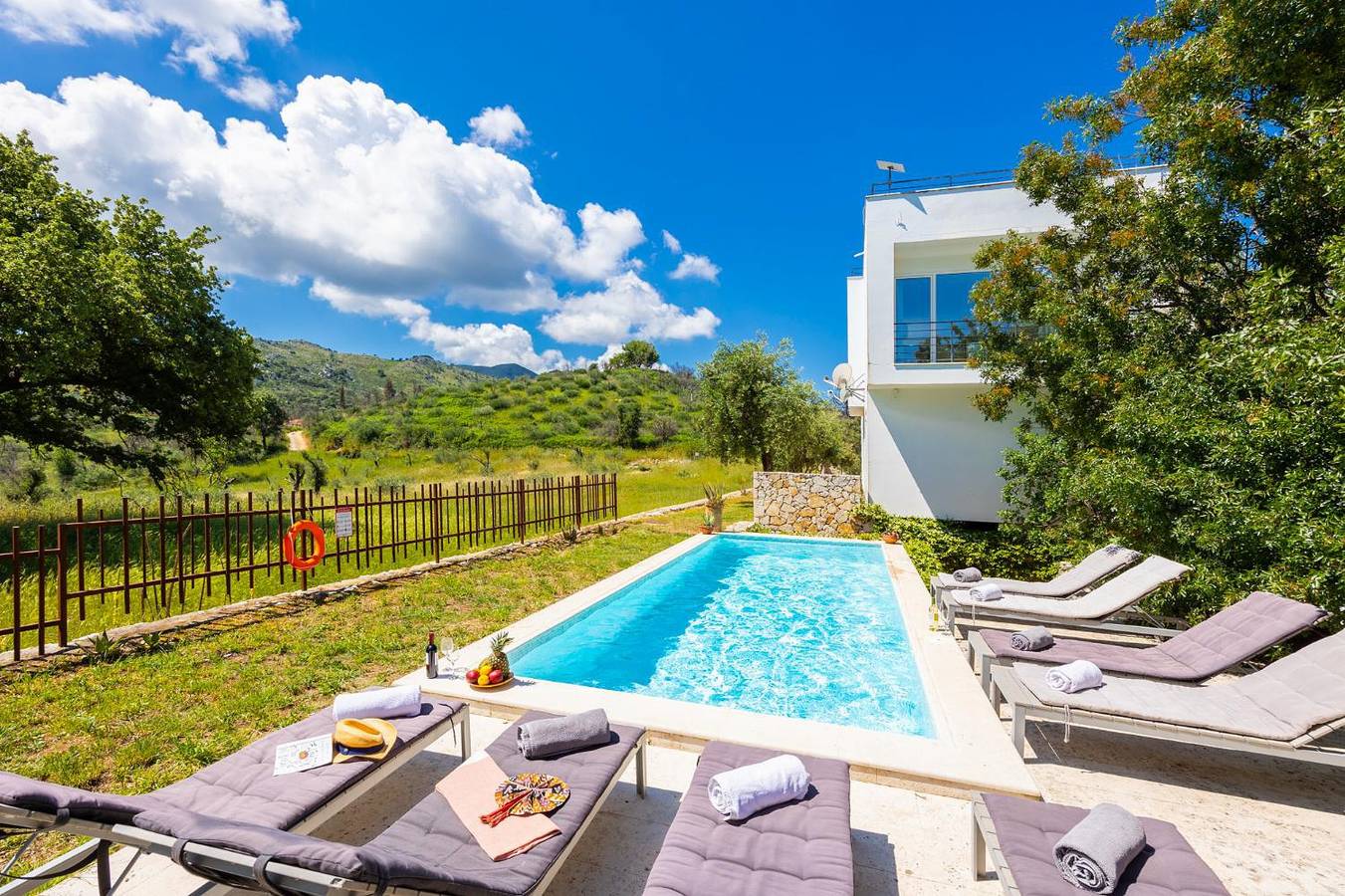 Chalet para 8 personas con jardín in Corfú