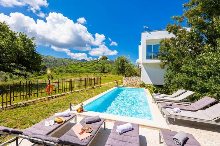 Villa mit pool für 8 Personen, mit Garten auf Korfu - 3