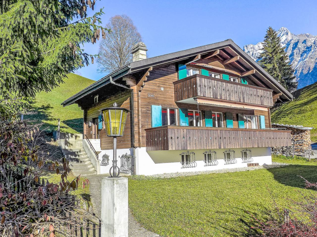 Ganze Wohnung, Chalet Bienli Mitte in Grindelwald, Grindelwald und Umgebung