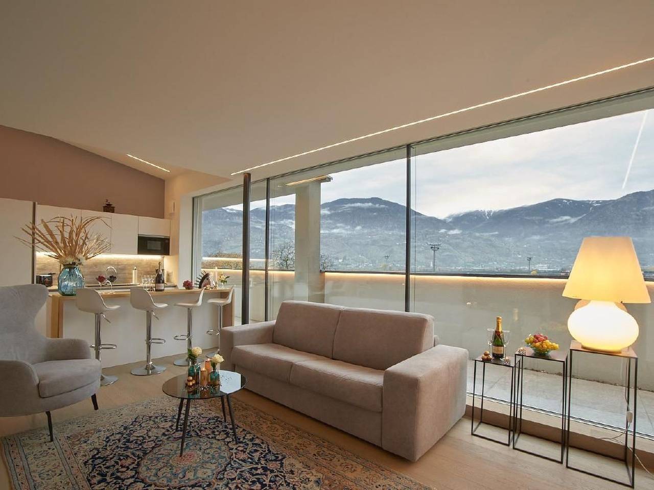 Ganze Wohnung, Fewo mit Wellness-Einrichtung in Burgstall, Sarntaler Alpen