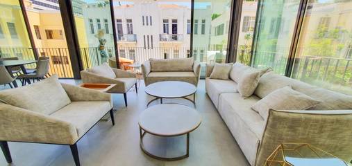 Gîte pour 6 personnes, avec balcon à Tel Aviv