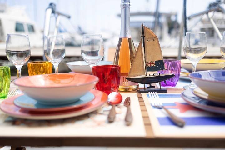 Barca 'Aloha Jak's' con vista mare, Wi-Fi e aria condizionata in Alassio, Riviera di Ponente