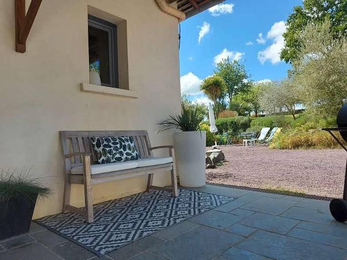 Location de vacances pour 2 personnes, avec vue et jardin à Le Rheu - 2