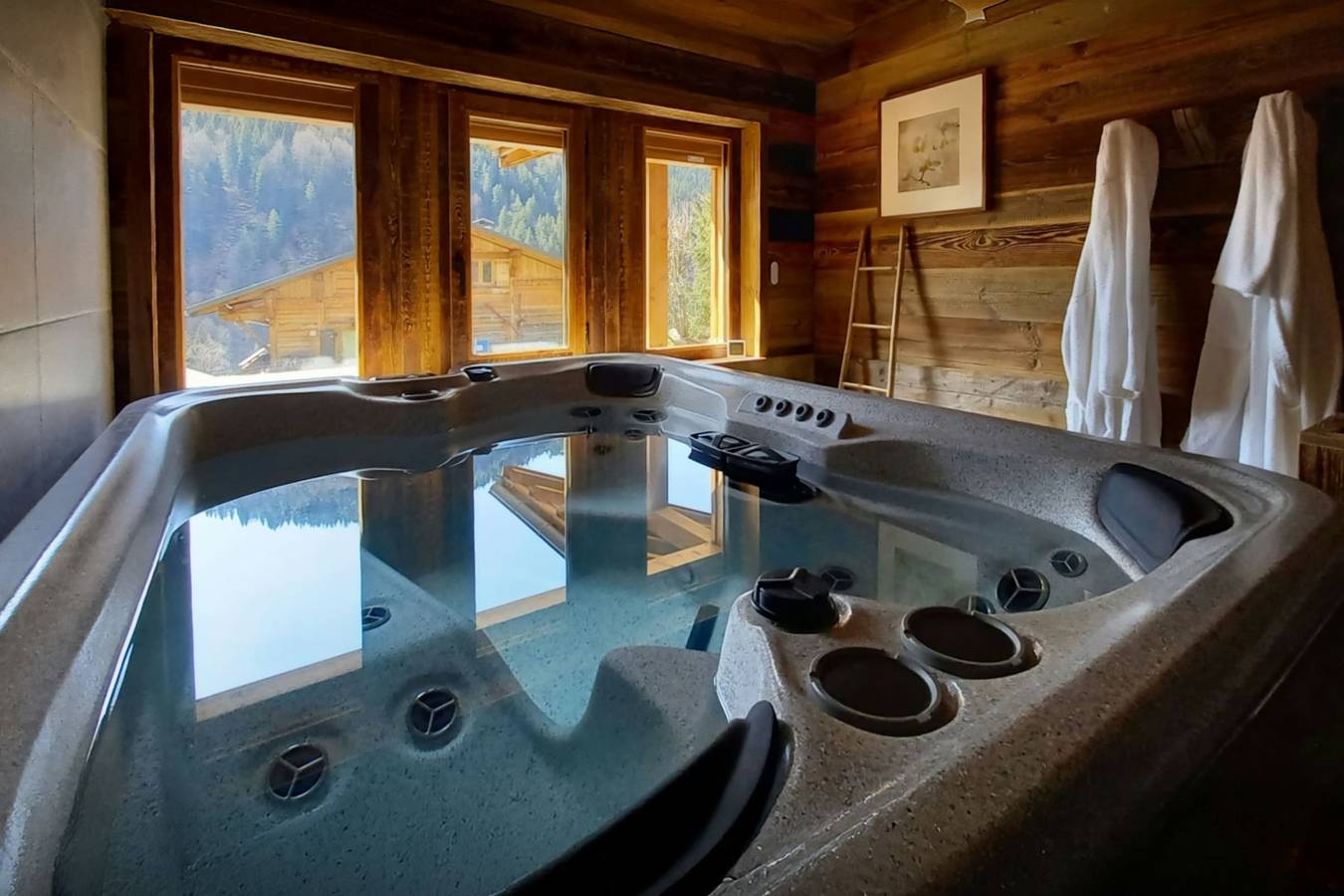 La Giettaz chalet for 10 with sauna and jacuzzi - Ovo Network in La Giettaz, Albertville region