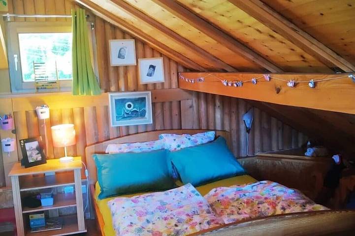 Atypical chalet with covered terrace in Lemberg, Sarreguemines