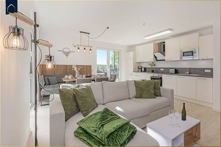 Ferienwohnung für 4 Personen, mit Balkon und Ausblick in Kölpinsee - 4