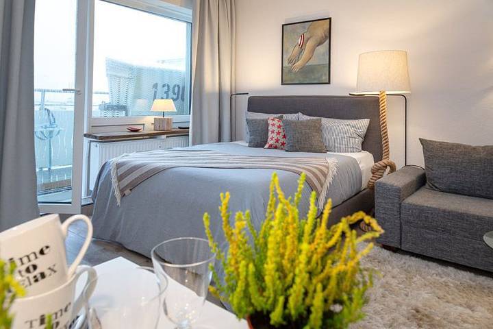 Ferienwohnung für 2 Personen, mit Balkon in Westerland - 3