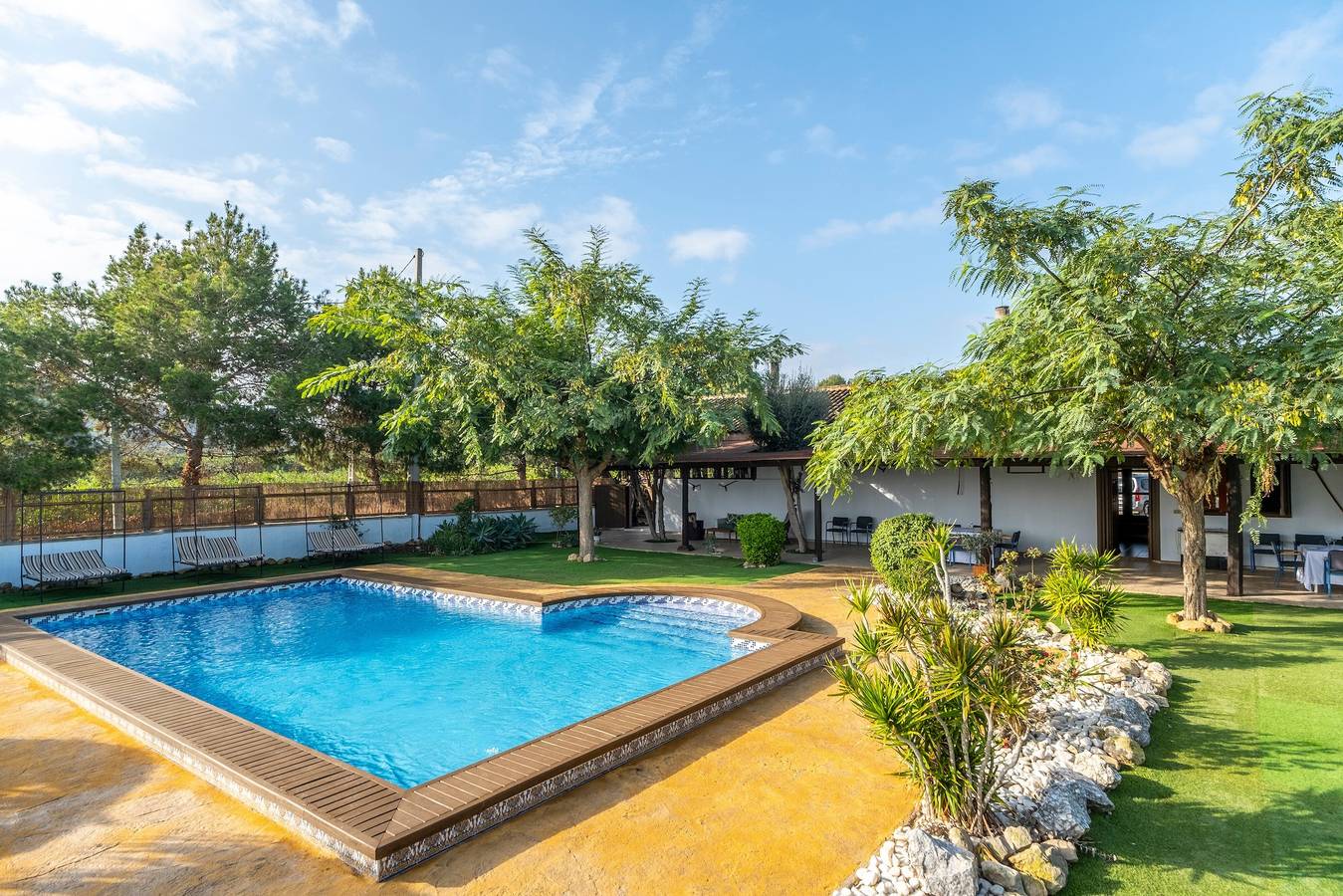 Finca 'Los Caleros' mit Seeblick, Privatem Pool und Wi-Fi in Montemar suburb, Algorfa