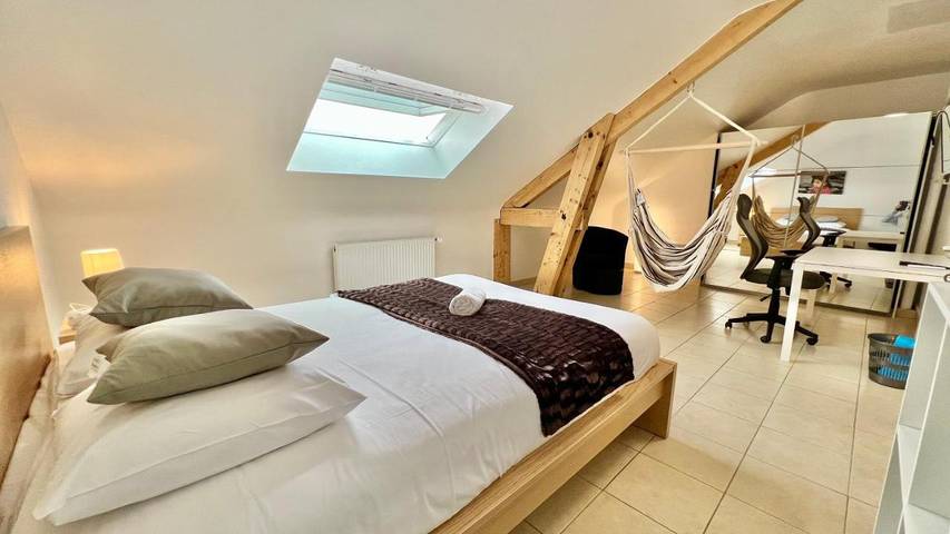 Gîte pour 2 personnes, avec vue dans Hettange-Grande