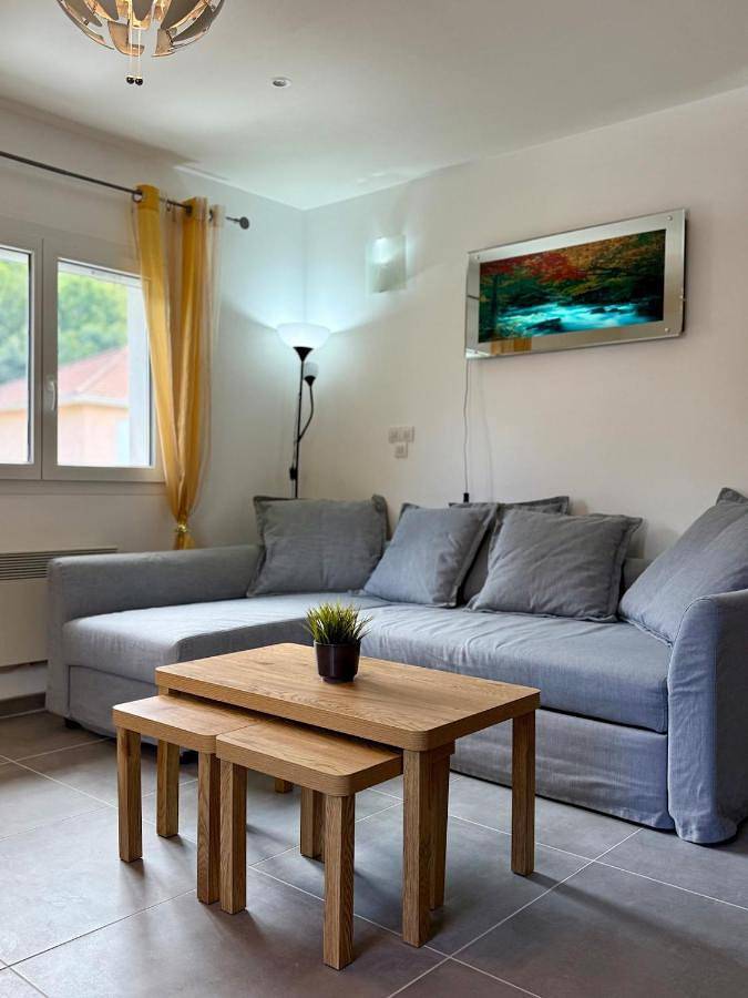 Gîte pour 6 personnes, avec vue dans Goncelin