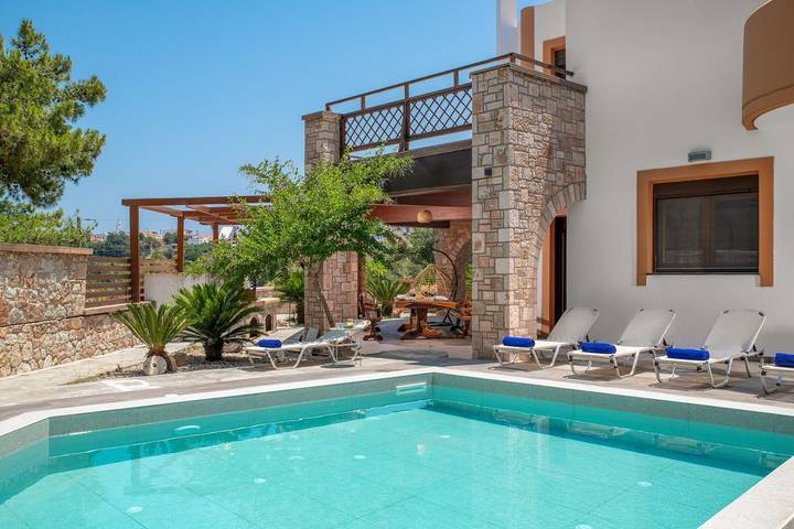 Ferienhaus für 6 Personen, mit Garten und Terrasse in Koskinou - 2