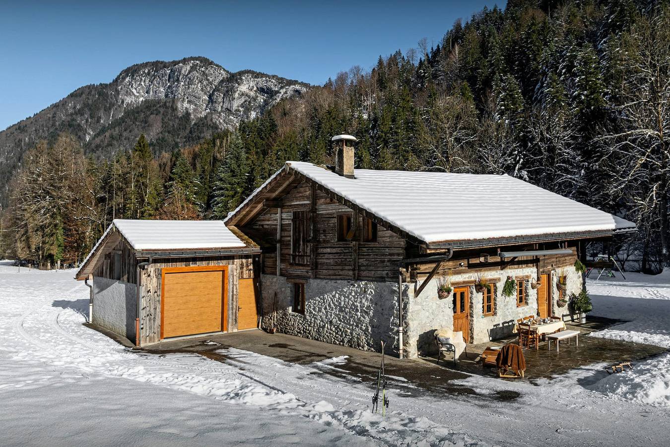 Granja para 12 personas con jardín in Thônes, Región de Annecy