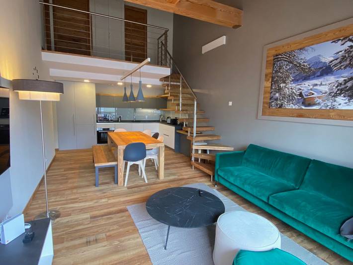 Appartement entier, Duplex au pied des pistes - 9 pers. in Montgenèvre, Région de Briançon