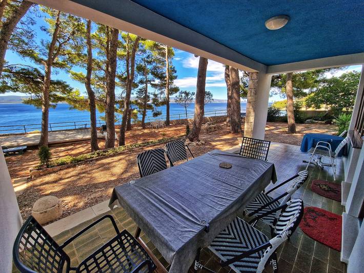 Apartament wakacyjny dla 6 osób, z balkon/ taras w Mimice