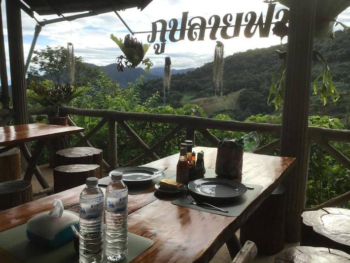 Chambre d’hôte pour 3 personnes, avec vue et terrasse dans Chiang Rai