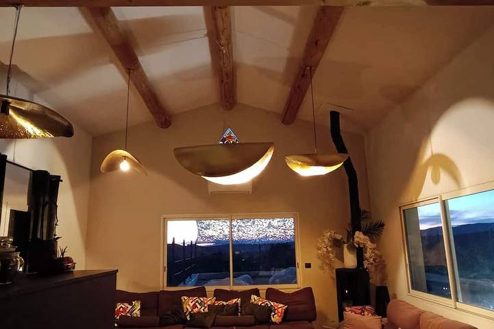 Gîte pour 8 personnes, avec jardin à Blauvac - 4