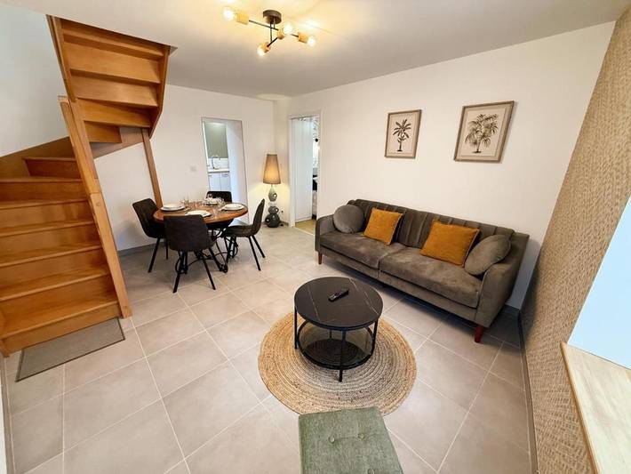 Maison de vacances pour 4 personnes, avec jardin
