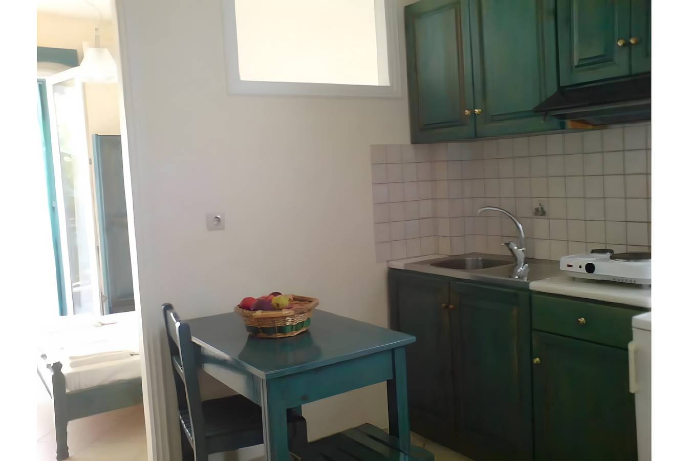 Geheel appartement, Appartement 'Odysseia 3 - 2 Volwassenen' met Gedeeld Terras, Wi-Fi en Airconditioning in Nikiana, Alexandros