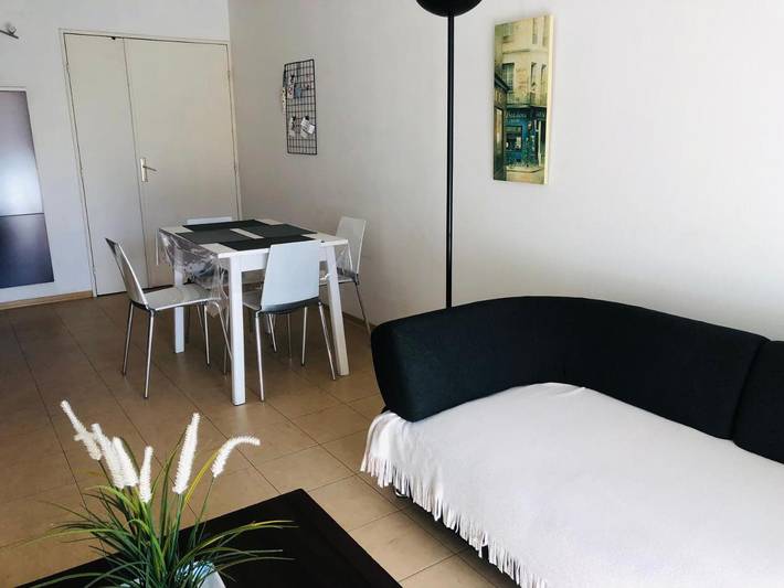 Gîte pour 4 personnes, avec balcon et vue dans Plage Carras Nice - 4