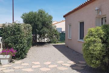 Location de vacances pour 4 personnes, avec jardin et terrasse à La Palme