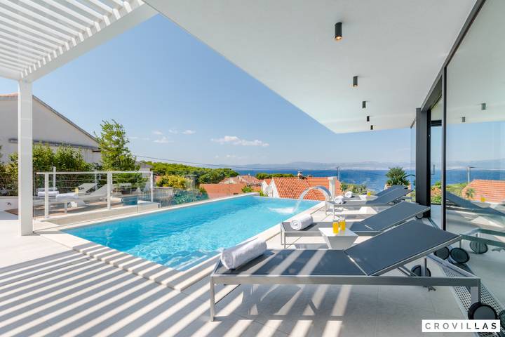 Villa pour 8 personnes, avec vue sur l’océan et piscine à Sutivan - 2
