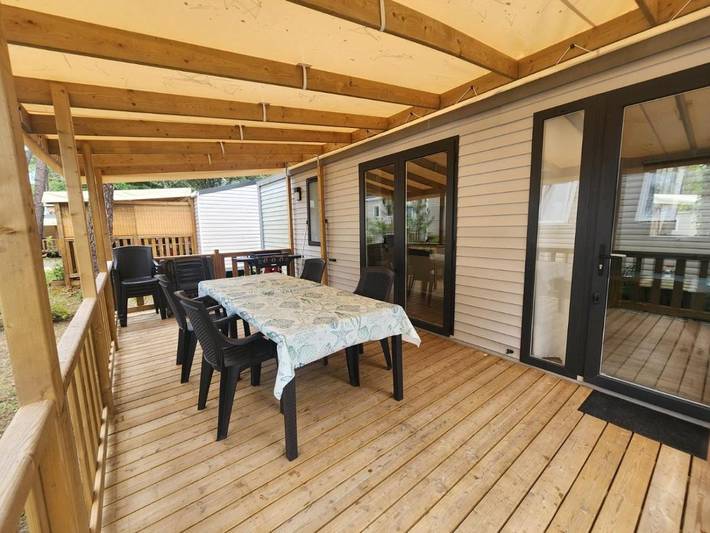 Camping pour 6 personnes, avec piscine et jardin, animaux acceptés à Seignosse - 2