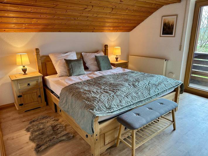 Gîte pour 5 personnes, avec balcon et balcon/terrasse, adapté aux familles à Piding - 2