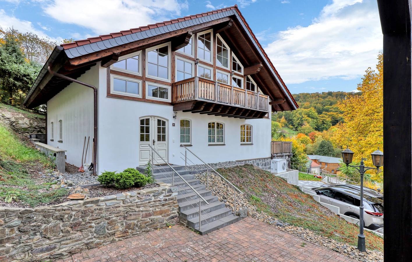 Ganze Ferienwohnung, Gemütliche Ferienwohnung mit WiFi, Parkplatz & Terrasse - Stolberg (Harz) in Stolberg (Harz), Südharz