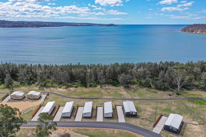 Camping für 5 Personen, mit Balkon und Ausblick, mit Haustier in New South Wales