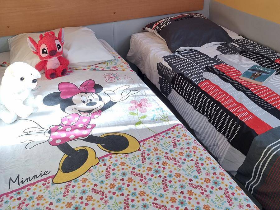 Camping La Garenne - Mobilheim 6 personen - 58 Résidence Châtaigne 32m2 3 Zi + Geschirrspüler +Fernseher + Reversibles Klima 1/6 Pers. in Peyrignac, Périgord Noir