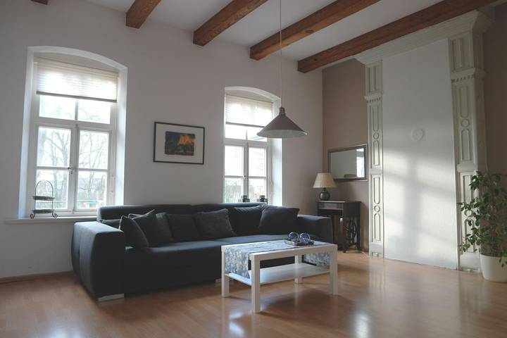 Ferienwohnung für 5 Personen, mit Terrasse und Garten sowie Ausblick in Hamswehrum