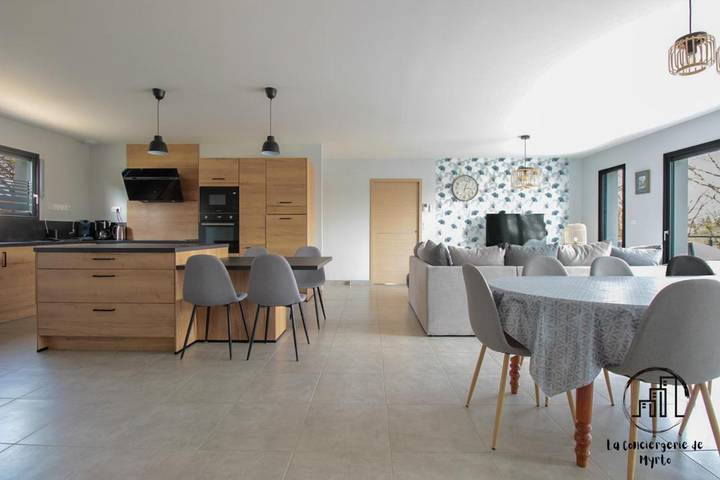 Maison de vacances pour 8 personnes, avec vue et jardin - 1