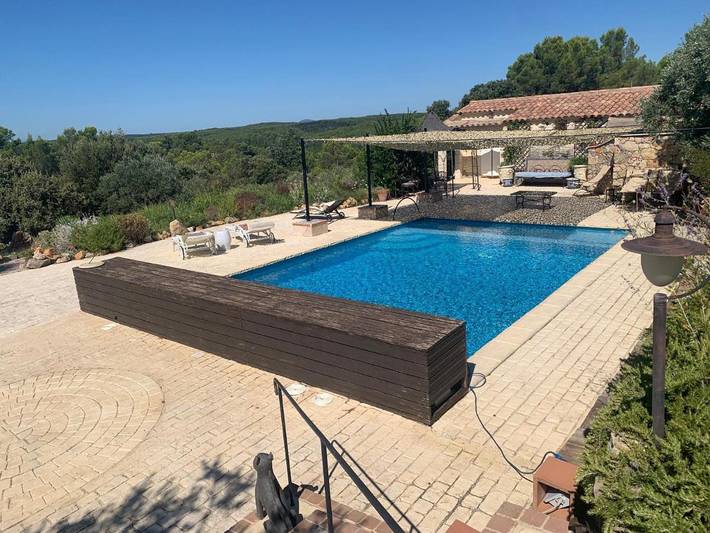 Chambre d’hôte pour 3 personnes, avec vue et terrasse ainsi que jardin et piscine à Flayosc - 2